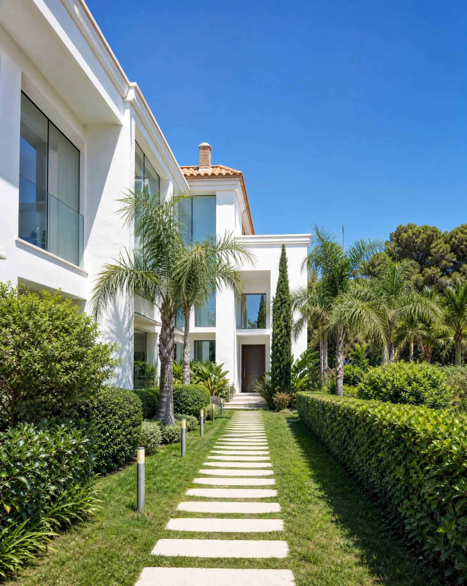 Villa vacacional con piscina en Punta de la Mona